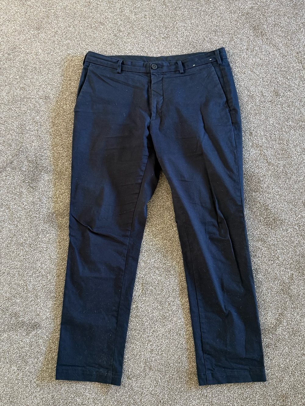 UNIQLO Men's Navy Chino Pants - Sz 34